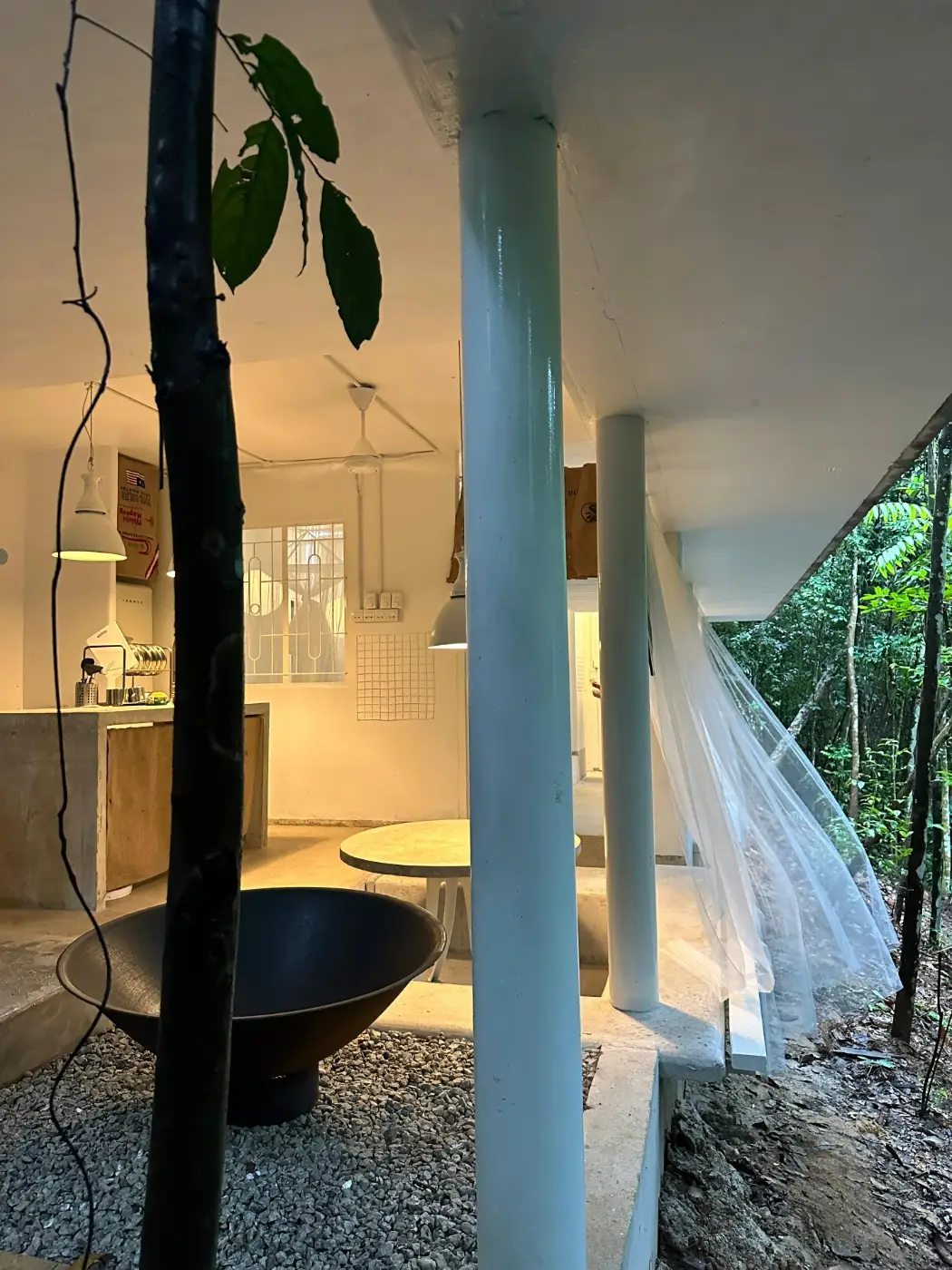 white shed at sekeping serendah